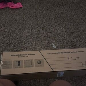 Adjustable Door and Window Security Bar